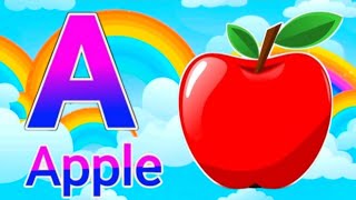 A for apple b for ball song abcd song abcd rhymes video abcd learning abcd song Cartoon [upl. by Gnouhp]