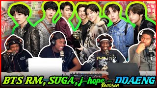 BTS RM SUGA jhope DDAENG 땡  Reaction [upl. by Sparks561]