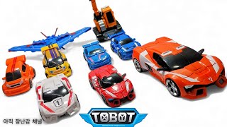 또봇 장난감 미니 Tobot toys mini Transform Mini Champion Rocky Quantum Stealth amp Toy Alpha [upl. by Olnton]