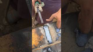 Two rods joint for Root welding new ideas shorts welding ideas method [upl. by Graubert]