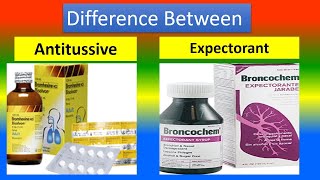 Difference Between Antitussive and Expectorant [upl. by Budde528]