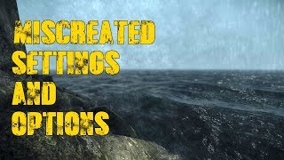 Settings and options for Miscreated [upl. by Airla692]