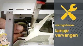 Lampje van uw microgolfoven vervangen  De Onderdelenstorebe methode [upl. by Nohsyt208]