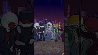 Asian countries 🫥 countryhumans animation countryballs edit [upl. by Farhi]