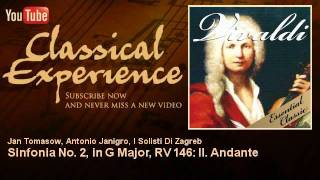 Antonio Vivaldi  Sinfonia No 2 in G Major RV 146 II Andante  ClassicalExperience [upl. by Lerrad]