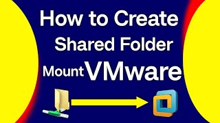 How To Create Shared Folder Windows 10  Mount VMware  Step By Step  Hindi [upl. by Nyrrat]