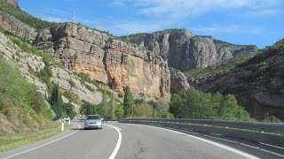 Spain N260 through Collegats Canyon [upl. by Leann]