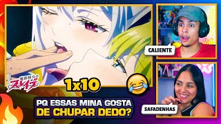 😶😶  MATO SEIHEI NO SLAVE  1x10  Casal Jounin React 🔥 [upl. by Camus]