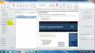 How to Setup Yahoo Mail in Outlook 2010 [upl. by Tnarud67]