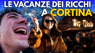 Dentro le VACANZE dei RICCHI a CORTINA è davvero come la raccontano [upl. by Ardy]