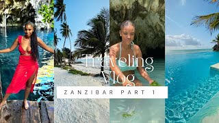 Zanzibar travel vlog Experiencing Salaam cave  Maluum Cave Jetski  Paradise living Paje Part1 [upl. by Htenek792]