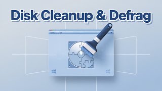 How to Do a Disk Cleanup amp Defragmentation 2024 [upl. by Yllime672]