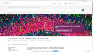 ScienceDirect  Advanced Search [upl. by Ahsetal670]