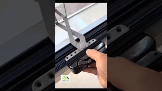 American style hand crank window opener windowopener hardware aluminiumwindows factory [upl. by Penland]