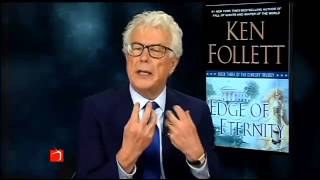 Author Ken Follett Talks About quotEdge of Eternityquot [upl. by Enuahs]