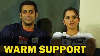 Salman Khan in favour of Sania Mirza  Bollywood News [upl. by Chaffee284]