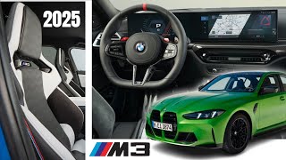 New 2025 BMW M3 Interior Cabin [upl. by Wilcox]