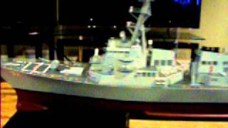 Pro Boat Arleigh Burke 1144 scale rc model [upl. by Uzial546]