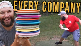 We Drafted 15 Disc Golf Companies And Chose 1 Disc From Each Company [upl. by Enitsej]