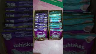 Refilling wet cat food is happiness wetfood catfood whiskas shorts [upl. by Lewanna]