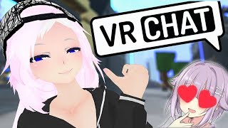 VRChat IMPRESSING ACTUAL GIRLS IN VR [upl. by Toth]