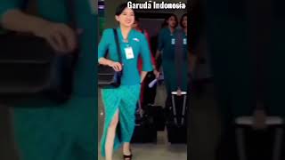 Pramugari2 Cantik Pesawat Garuda Indonesia [upl. by Surbeck]