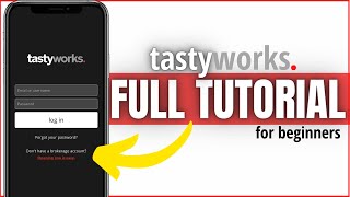 Tastyworks Mobile App Tutorial for Beginners 2023  StepbyStep Guide to Trade on Tastyworks [upl. by Romilda]