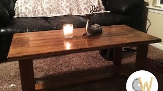 Simple Coffee Table [upl. by Nailluj]