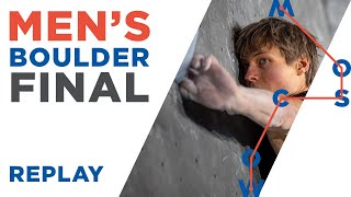 🇬🇧 IFSC World Championships Moscow 2021  Men’s Boulder final [upl. by Cori880]