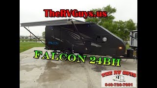 Travel Lite Falcon 24BH Bunk House Travel Trailer Eclipse Edition [upl. by Lymn]