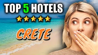 🇬🇷 Best CRETE Hotels ✈ My top 5  Luxury  Affordable  Resort Hotel Crete Review [upl. by Jennilee]