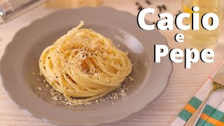 COME PREPARARE LA CACIO E PEPE  facile e veloce  Lorenzo in cucina [upl. by Nacnud481]