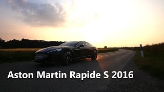 DRIVENSpeed Aston Martin Rapide S 2016 Sound [upl. by Brandwein240]