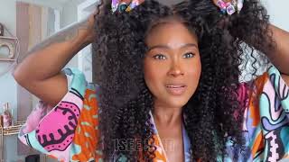 1010 Effortless Beauty ISEEHAIR Wig Review  PreBleached amp PrePlucked chrissytooreal iseehair [upl. by Akiemat]