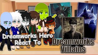 Dreamworks Hero React to Dreamworks Villains  Gacha Club  Full Video [upl. by Ophelie]