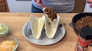 Easy Beef Tacos with Chugwater Chili [upl. by Nedle]