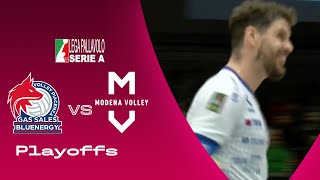 Piacenza vs Modena  Highlights  SuperLega  Playoffs [upl. by Aire]