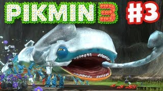 Pikmin 3  Day 3  Armored Mawdad Boss Fight Nintendo Wii U Gameplay Walkthrough [upl. by Flanagan886]