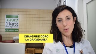 Dimagrire 8 consigli per perdere peso dopo la gravidanza [upl. by Odnumyer]