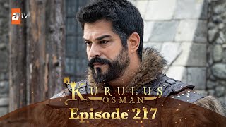 Kurulus Osman Urdu  Season 5 Episode 217 [upl. by Elmajian321]