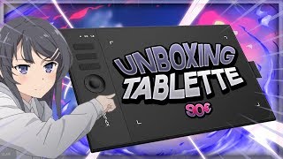 UNBOXING LA MEILLEURE TABLETTE GRAPHIQUE POUR DÉBUTER PAS CHÈRE [upl. by Nallek]