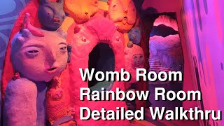 quotRainbow Room  Womb Roomquot detailed walkthrough  meow wolf denver [upl. by Ecenahs]