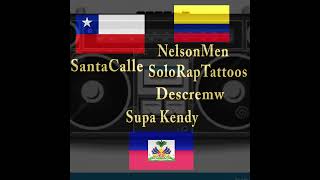 la plena récords presenta  Solo Rap Tattoos  Santa Calle  Descremw  Nelson men  supa kendy [upl. by Mellicent]