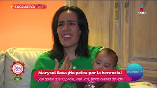 Marysol Sosa desea que su hija conozca a su abuelo don José José  Sale el Sol [upl. by Ardnod386]