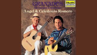 Granados 12 Danzas Españolas No 6 Jota Rondalla Aragonesa Arr A Romero for 2 Guitars [upl. by Ardnua]