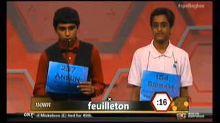 Scripps National Spelling Bee 2014 Championship Moment [upl. by Ibbie]