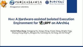 USENIX Security 24  HIVE A Hardwareassisted Isolated Execution Environment for eBPF on AArch64 [upl. by Ayikur]