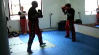 Luta Kick Boxe Alexandre e Prof Paulão [upl. by Powel483]