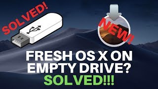 How to Install OS X or macOS onto a new blank Hard Drive Fresh Installation [upl. by Lona]