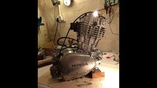 Honda xl250s engine restoration part 4 [upl. by Verbenia]